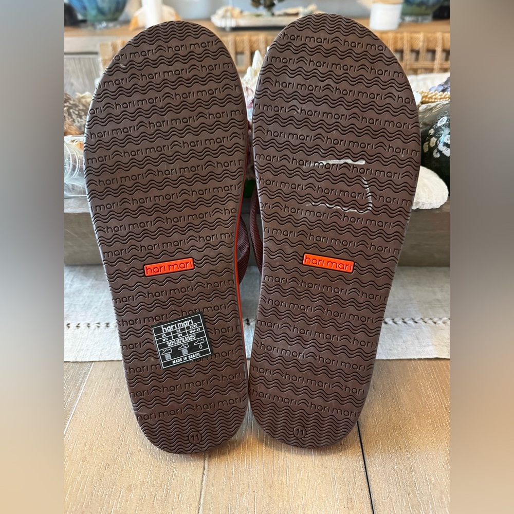 Hari Mari Women’s Flip Flop Sandals, Dunes Cappuccino, Multiple Sizes, NWT - Picture 9 of 14